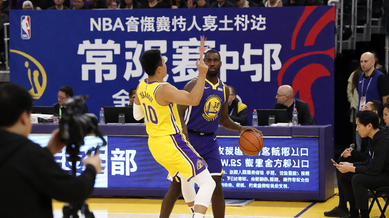 NBA常规赛湖人对阵勇士精彩对决
